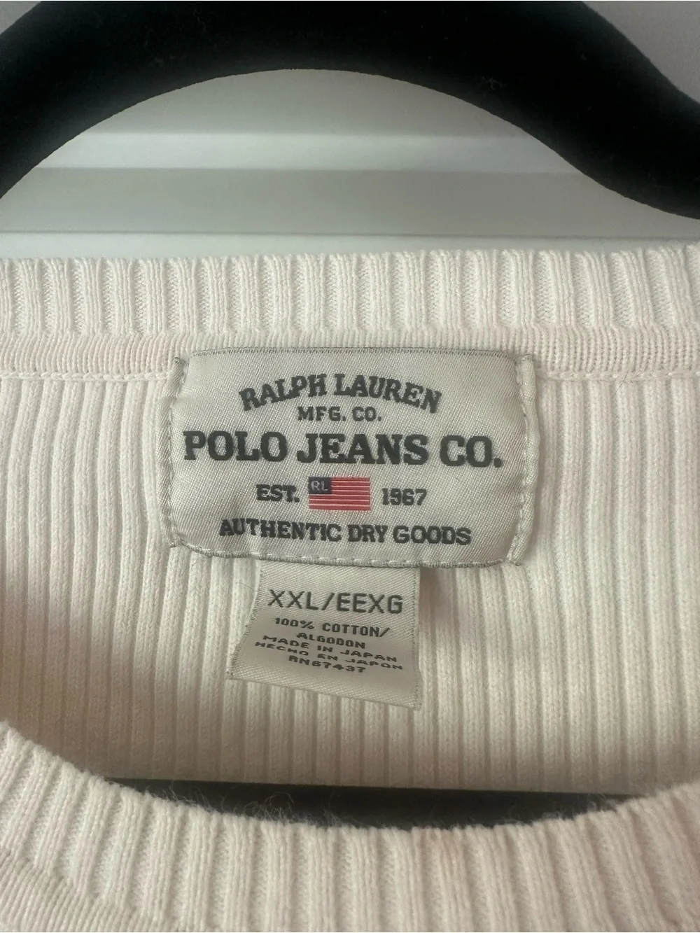 Vintage Ralph Lauren Ribbed Crewneck Sweater
